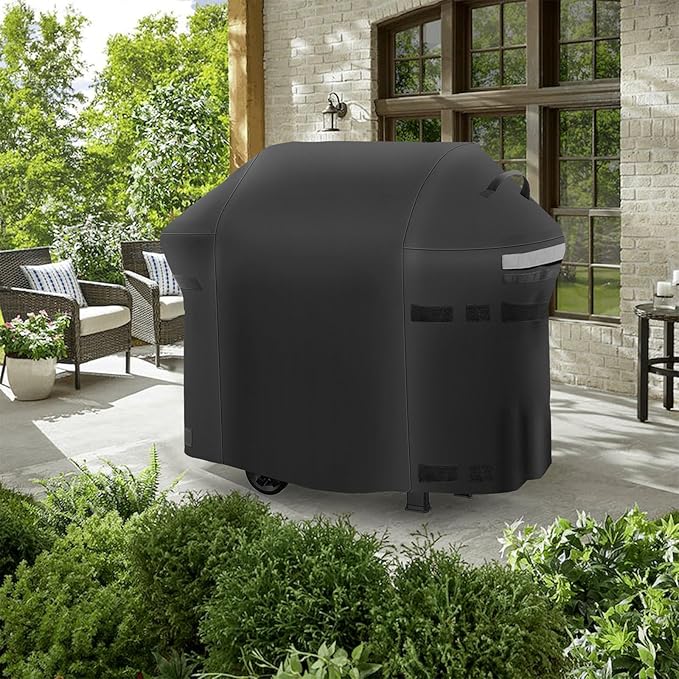 48 Inch 7138 Grill Cover for Weber Spirit 200 Series, Spirit E210, S210, E210, 215 Grills 2,Burner Grill, Anti-Fade Waterproof UV-Resistant Gas Grill Cover 600D Heavy Duty BBQ Grill Covers