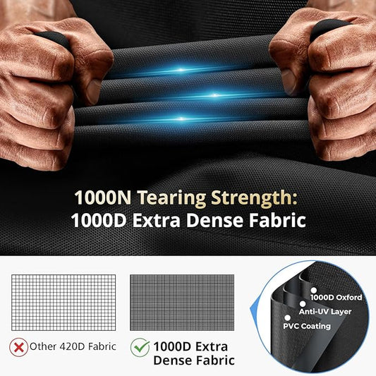 Griddle Cover for Blackstone 36" Griddle,2026 Upgraded 1000D Heavy Duty Waterproof Flat Top Grill Cover,Tear and Fade Resistant Grill Cover with Straps for Blackstone 1528 and More 4-Burner Griddle