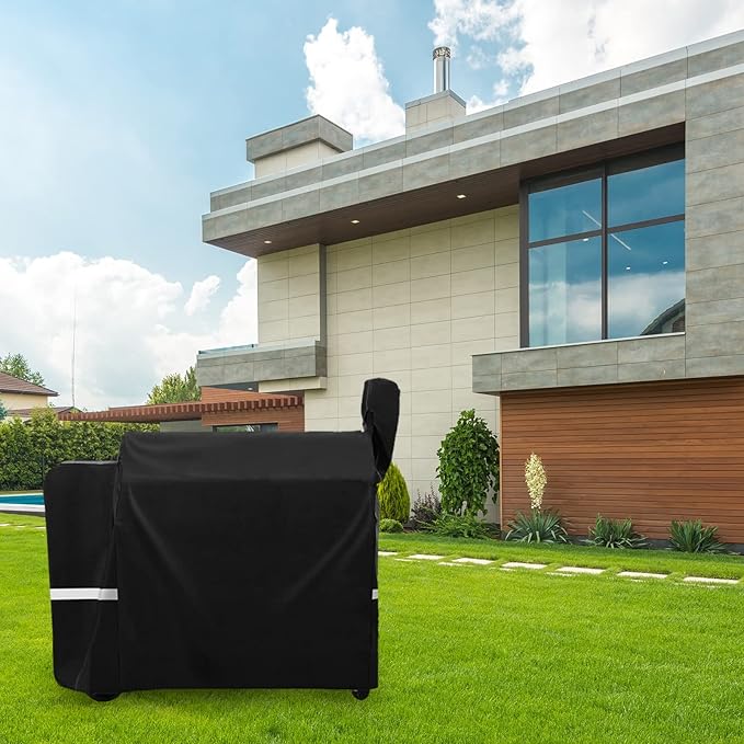 53 X 27 X 49 Pellet Grill Cover for Traeger 34 Pro 34 780 Texas Pro 34 Z Grills 700 550, Easy-Check Fit Accessory for Outdoor Cooking or Use