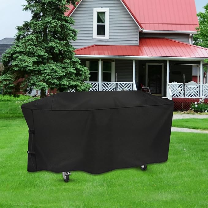 Outdoor Heavy Duty Waterproof Grill Cover for Blackstone Original 44 inch 5 Burner Griddle Cover 1568,Black stone Bronco 5-Burner 44" Omnivore Propane Grill Cover 2426 for Blackstone Grill Accessories
