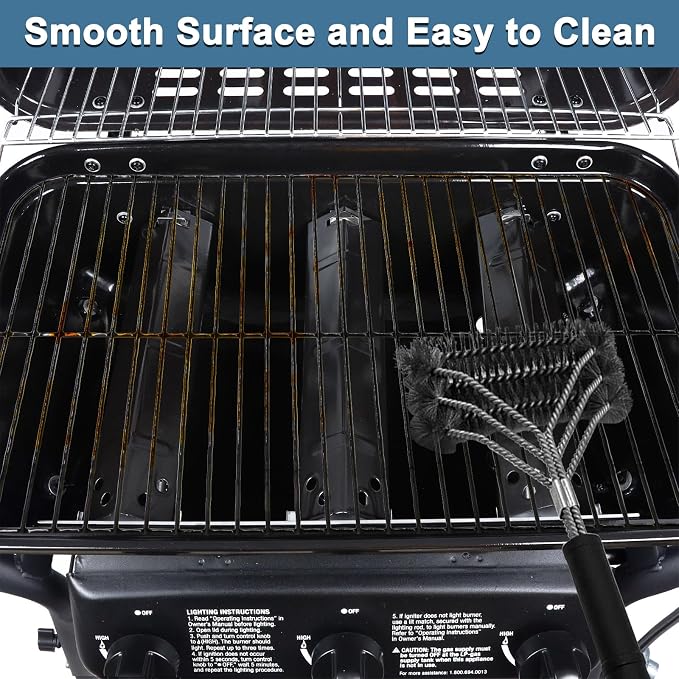 Grill Parts for Expert Grill XG10-101-002-02 3 Burner Gas Grill, Cooking Grid Grate for 3 Burner Walmart Expert Grill Model XG10-101-002-02 GBC2016WRS