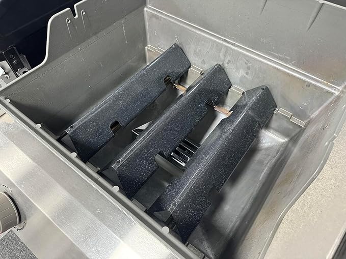 7635 Flavorizer Bars for Weber GS4 Spirit 2 Parts Replacement for Weber Spirit II/I E210 S210 E215 E220 S220 Grill Weber GS4 Grill Parts 67045 69796 3400301, Webber Parts 15.3" Bars,Porcelain-enameled