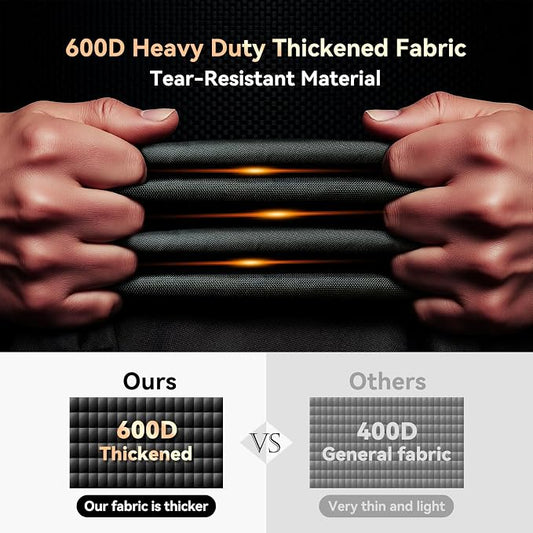 98 Inch Island Grill Cover,600D Heavy Duty Waterproof BBQ Covers for Outside,Tear & Fade Resistant Outdoor Kitchen Cover with Buckle, Drawstring,Air Vent,Black