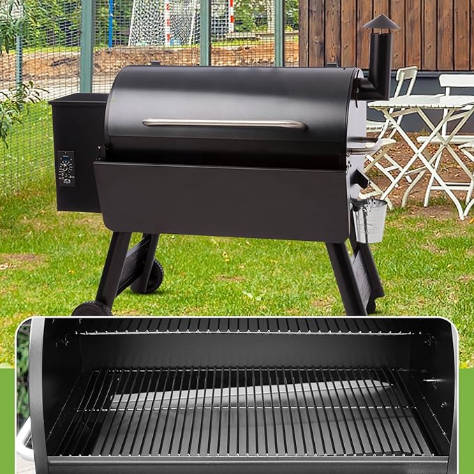 BCA012 Grill Heat Baffle Diffuser & BCA-006 Drip Pan Replacement Parts for Traeger 34 Series,Eastwood 34,and Newer Tex,Tex Elite Pellet Smoker Grills