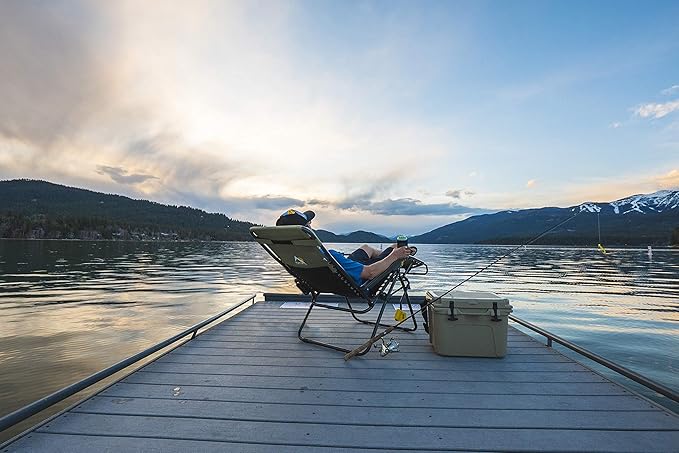 GCI Outdoor FreeForm Zero Gravity Chair, Black