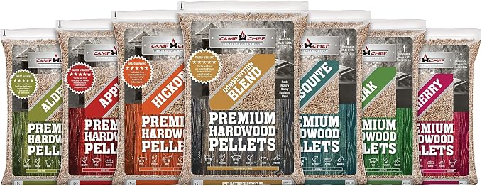 Camp Chef Southwest Mesquite BBQ Pellets, Hardwood Pellets for Grill, Smoke, Bake, Roast, Braise and BBQ, 20 lb. Bag