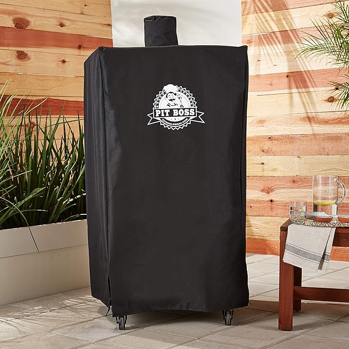 Pit Boss 5-Series Wood Pellet Vertical Smoker Cover,Black,(Pack of 3)