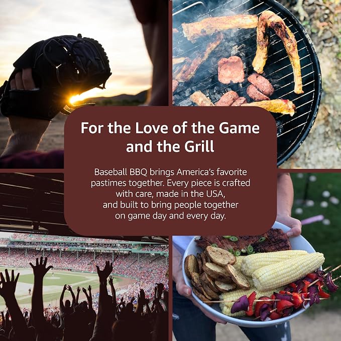 | 12'' Home Plate Cutting Board | Kitchen & BBQ Accessory for Baseball Fans Wood for Chopping, Prep, or Charcuterie | Made in USA