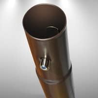 YardGrow Replacement Umbrella Lower Pole for Patio Umbrella, with Bullet Buckle, with bullet buckle