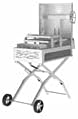 Camping Grill Premium - Stainless Steel Portable Charcoal Grill - BBQ
