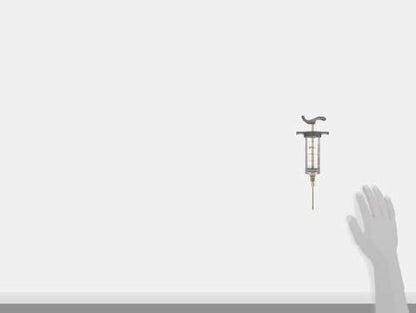 Outset Q120 Marinade Injector with Removable Needle, Stainless Steel and Plastic