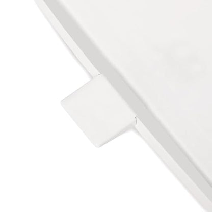 Rubbermaid Commercial Products Defenders Biohazard Steel Trash Can, Step-On, 25 GAL, White, Hospital/Doctor's Office/Healthcare Facilities
