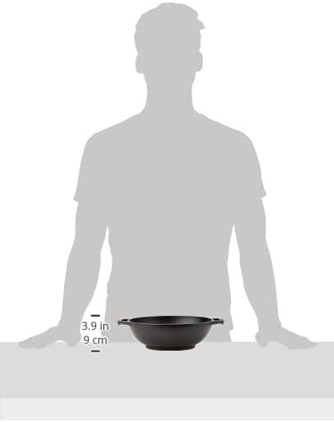 Lodge 9 Inch Cast Iron Mini Wok with Dual Loop Handles – PFAS FREE Pre-Seasoned Small Stir Fry Pan – Stovetop & Oven Safe Heavy Duty High-Heat Retention Pan – Made in USA