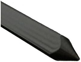 OneGrill 24 Inch x 5/16 Inch Square Chrome Steel Grill Rotisserie Spit Rod - Grills up to 16" Wide. Not for Weber.
