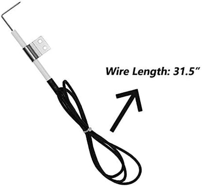 BBQ Future 5 Pack Grill Ignitor Electrode with 31.5" Wire Replacement kit for Home Depot Nexgril 720-0830H, 720-0830D, 720-0888, 720-0888N and Most Nexgrill Grill Models