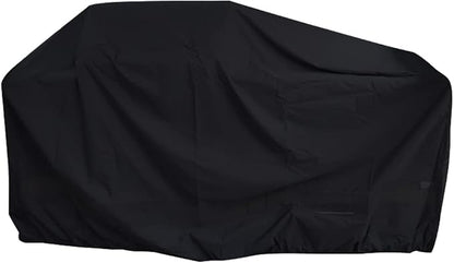 86 Inch Island BBQ Grill Head Cover Heavy Duty Waterproof | Outdoor Kitchen BBQ Cover, Black
