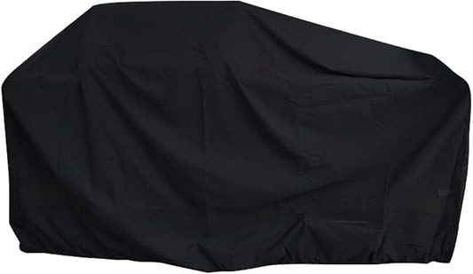 86 Inch Island BBQ Grill Head Cover Heavy Duty Waterproof | Outdoor Kitchen BBQ Cover, Black