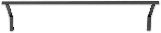 cozze LED Shelf Attachment for Grid Back Panel - Bracket for Light Strips in the Outdoor Kitchen - Weatherproof Aluminium in Black - Accessories for Individual Lighting (Without LED Strip)