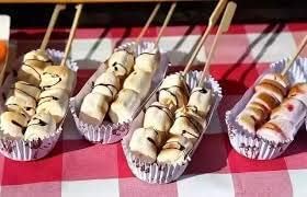 Gmark 100 Count Bamboo Paddle Skewers, 12 Inch Natural Flat Wooden BBQ Picks, Biodegradable Kabob Sticks for Grilling, Appetizers, Fruit, Meat & Shish Kebabs GM1075