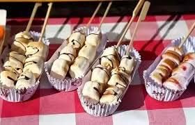 Gmark 100 Count Bamboo Paddle Skewers, 10 Inch Natural Flat Wooden BBQ Picks, Biodegradable Kabob Sticks for Grilling, Appetizers, Fruit, Meat & Shish Kebabs GM1074
