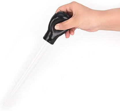 4 Pcs 11-Inch Turkey Baster with Rubber Bulb Extra Large Bulb Basters with Measuring Lines Turkey Baster Syringe Injector Needle for Cooking, Butter Drippings, Glazes, Roasting Juices