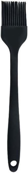 Silicone brush, Oil Brush for BBQ Kitchen Cooking Baking and Grilling (1 PCS,black)