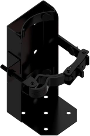 Amerex 807 Heavy Duty Fire Extinguisher Bracket, Black