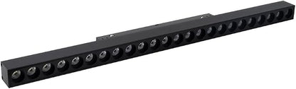 MiBOXER MG5-12N-ZL 6W/12W RGB+CCT Magnetic Grille Light Zigbee 3.0+2.4G, Smart Dimmable Full Color Tunable White 2700-6500K, Snap-in 48V Magnetic Track Rail Light, Alexa