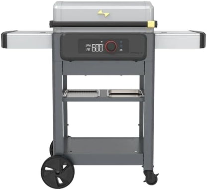 Current® Model G Griddle, Smart Electric Outdoor Flat Top BBQ Grill with 200°F to 600°F Range for Searing & Roasting, Digital Precision, Apartment-Friendly & Weather-Resistant, Moon Dust