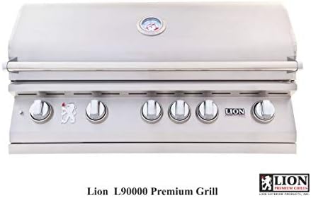 Lion 40-Inch Liquid Propane Grill L90000 with Refrigerator and Door and Drawer Combo and Drop-in Sink with and 5 in 1 BBQ Tool Set Best of Backyard Package Deal