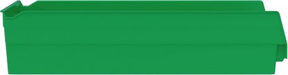 Akro-Mils 30178 Heavy Duty Plastic Shelf Bins, 18"x 11"x 4", Green, 12-Pk | Heavy Duty Nesting Storage Bins for Garage, Closet, Refrigerator, Kitchen, Cabinet, Drawer Organization, Pantry Organization