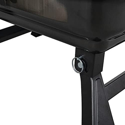 60.5 X 39.0 X 41.0cm Barbecue Grill, Charcoal Grill Portable Folding BBQ Grill Barbecue Outdoor BBQ for Picnic Garden Terrace Camping Travel