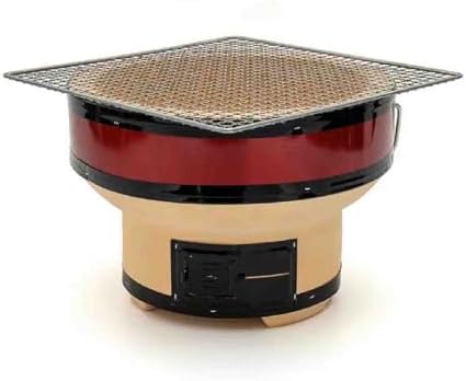Japanese Clay Charcoal Grill - Portable Outdoor BBQ Oven for Authentic Korean Cuisine