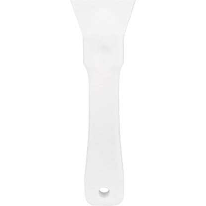 SPARTA Polypropylene Scraper Tool Food Safe Scraper for Removing Caked-On Residue in Commercial Kitchens, Plastic, 7.82 x 3 Inches, White