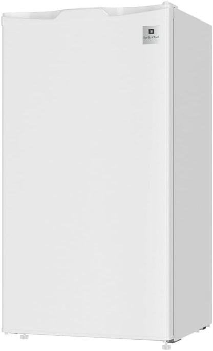 ARCTIC CHEF Mini Fridge Compact Refrigerator, 3.2 Cu Ft, White