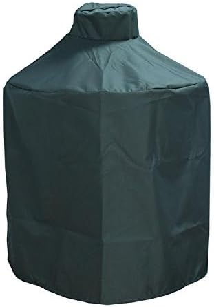 Mini Lustrous Cover Compatible with Large Big Green Egg, Ceramic Grill Cover Outdoor Grill Cover with Durable and Water Resistant Fabric, Large(Green)