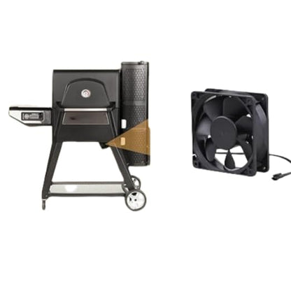 （2 Pack） Replacement Fan Kit 9904190040 for Masterbuilt Gravity Series 560/800/1050 XL Digital Charcoal Grill+Smoking Machine, Compatible with Masterbuilt MB20041020, MB20040221