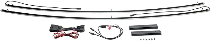 LEDGlow White LED Truck Grille Lighting Kit Fits 2017-2019 Ford F250 F350 | Compatible with Super Duty w/ LED Headlights, Includes 2X Grill Light Bars, Accessory Harness & Y-Splitter