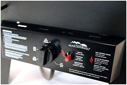 Masterbuilt Sportsman Elite 30 in. 1 Burners Propane Smoker Black 15400 BTU