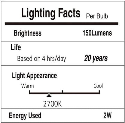 Svater 48 FT Outdoor String Lights 2W, Commercial Grade Patio Light with 15 pc Edison Shatterproof Bulbs, IP65 Waterproof LED Hanging Lighting for Bistro Cafe Market Outside Backyard, Warm White 2700K | Outside Patio Light with Shatterproof Antique Edi...