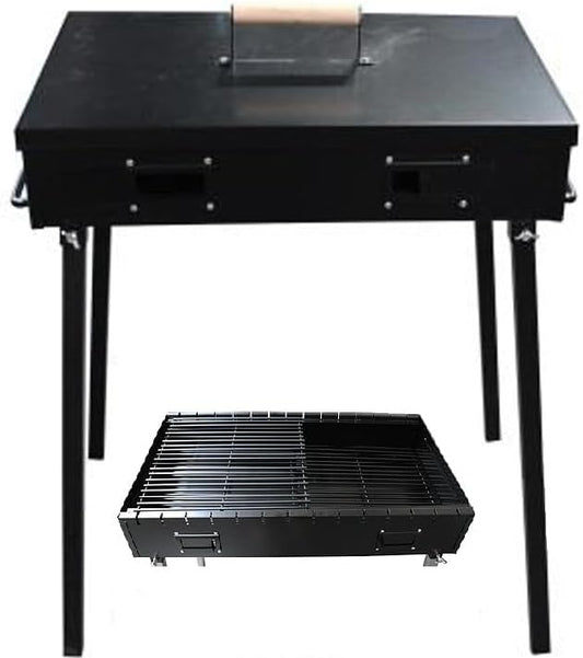 Traditional Persian Middle Eastern Arabic Turkish Cast Iron BBQ Charcoal Grill Mexican Style Iranian Mangal Kabob Paz Extra Large 24"