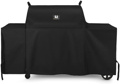 Grill Cover for Traeger Grills BAC776 Woodridge Pro and Woodridge Elite, Heavy Duty Waterproof Full-Length All Weather Grill Accessory