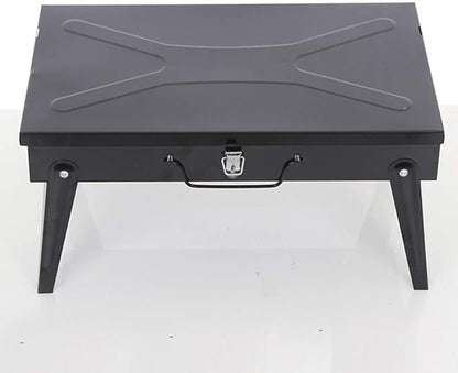Barbecue Charcoal Grill Portable Foldable Charcoal BBQ Grill for 3-5 Person Outdoor Barbecue Grill Roasting Family Party Grill Charcoal BBQ Grill