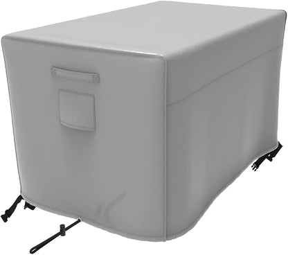 ATYARD 42-inch Outdoor Cover for Keter Unity (Small) Portable Table - UV Resistant, Breathable, All Weather (42" L x 24" W x 32" H) Gray