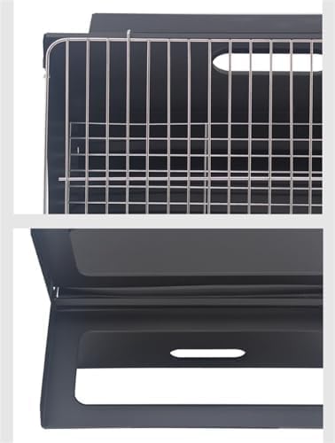 Portable Charcoal Grill with Carry Handle for Quick Assembly Outdoor Cooking.Suitable for Outdoor Enthusiasts,Quick and Efficient Ignition