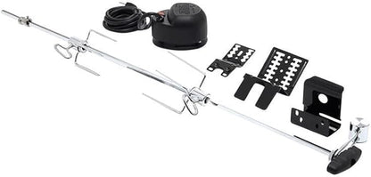 GrillPro 60090 Rotisserie Kit for Grills, 39-1/2", Black