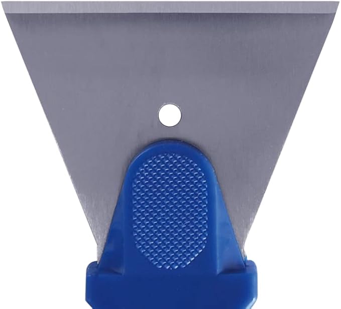 ALLEX Scraper Tool Mini 2.3" (Wide Blade), Japanese Paint Scraper for Paint, Kitchen Cleaning, Griddle, Cooktop, Cast Iron Pan, Rust, Carbide, Made in JAPAN