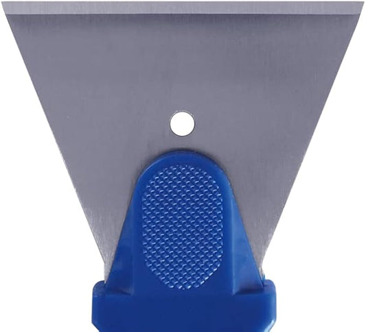 ALLEX Scraper Tool Mini 2.3" (Wide Blade), Japanese Paint Scraper for Paint, Kitchen Cleaning, Griddle, Cooktop, Cast Iron Pan, Rust, Carbide, Made in JAPAN
