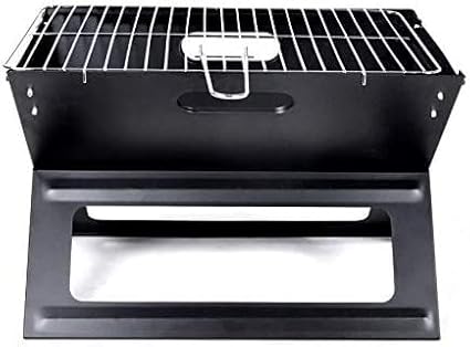 Barbecue Charcoal Grill Portable X Shape BBQ Grill Outdoor Simple Foldable Charcoal Grill for Camping Charcoal BBQ Grill