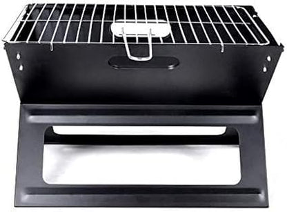 Barbecue Charcoal Grill Portable X Shape BBQ Grill Outdoor Simple Foldable Charcoal Grill for Camping Charcoal BBQ Grill
